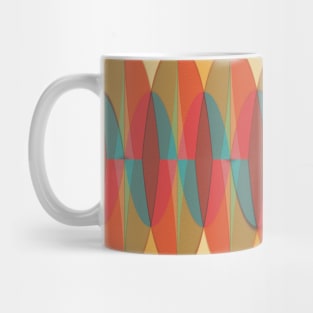 Wavy color stripe Mug